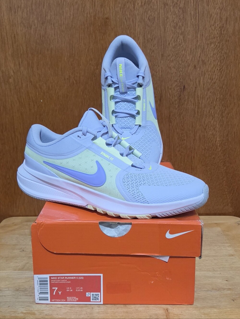 Nike Star Runner 5 Shoes Size 7Y Big Kids Womens 8.5 Running Sneakers HF7004-004